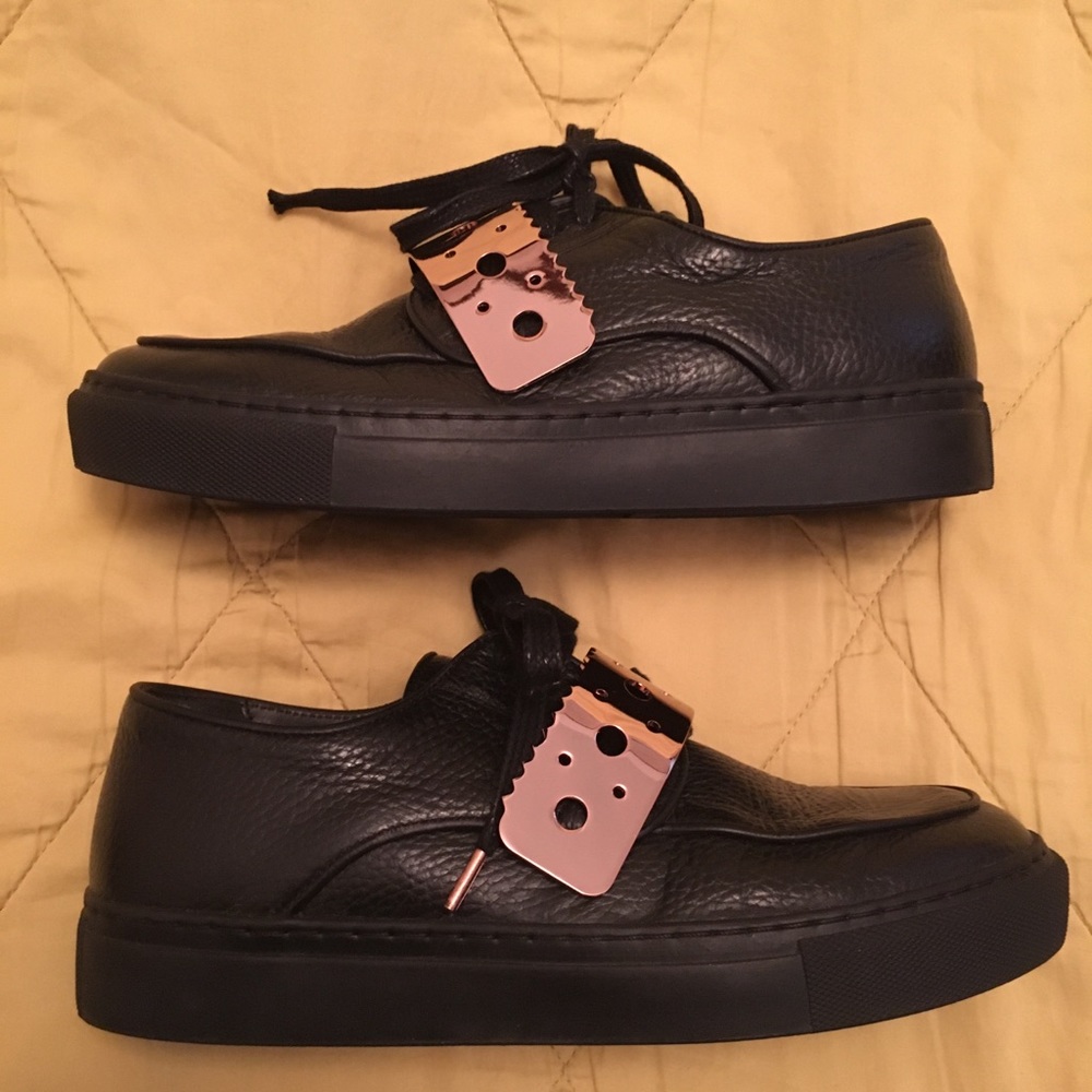 Eugene Riconneaus - Paris Black Sneaker - size 7